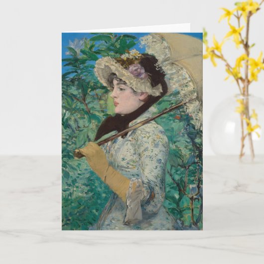 Jeanne | Édouard Manet Karte (Gelbe Blume)