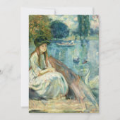 Jeanne Fourmanoir Sur le Lac | Berthe Morisot (Vorderseite)