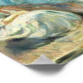 Jeanne Fourmanoir Sur le Lac | Berthe Morisot Poster (Ecke)