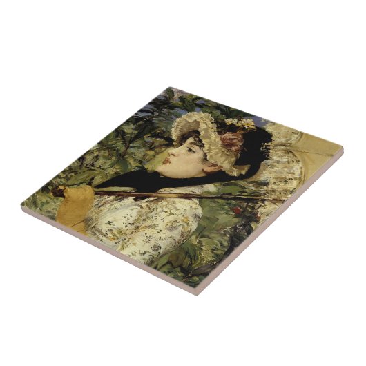 Jeanne: Frühjahr 1881 von Manet Fliese (Seite)