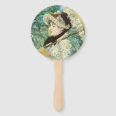 Jeanne (Frühjahr) Edouard Manet Fächer (Vorderseite)