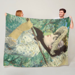 Jeanne (Frühjahr) Edouard Manet Fleecedecke