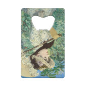 Jeanne (Frühjahr) Edouard Manet Geldbeutel Flaschenöffner (Rückseite)