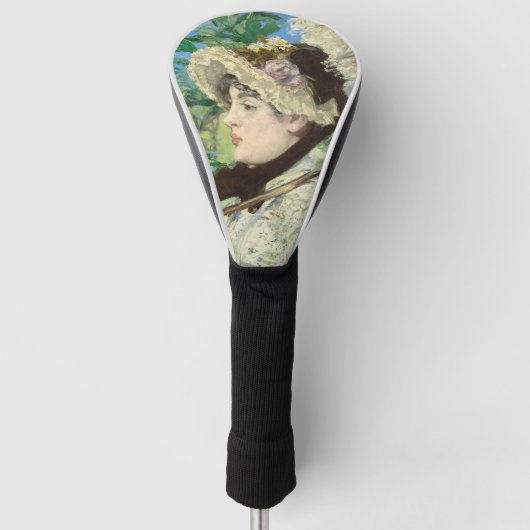 Jeanne (Frühjahr) Edouard Manet Golf Headcover (Vorderseite)