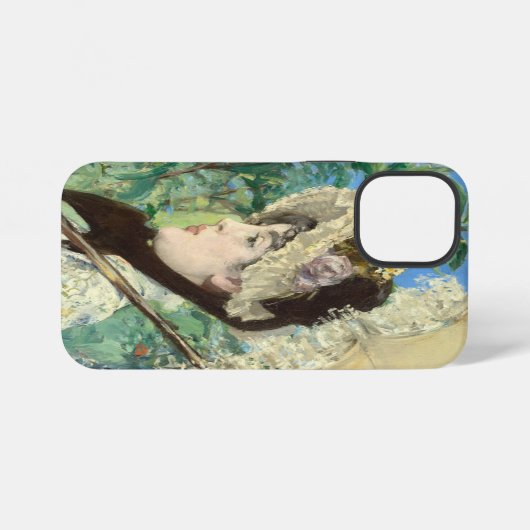 Jeanne (Frühjahr) Edouard Manet iPhone Hülle (Rückseite (Horizontal))