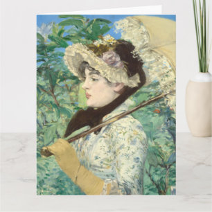 Jeanne (Frühjahr) Edouard Manet Karte