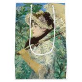 Jeanne (Frühjahr) Edouard Manet Mittlere Geschenktüte (Rückseite)