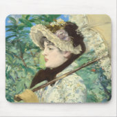 Jeanne (Frühjahr) Edouard Manet Mousepad (Vorne)