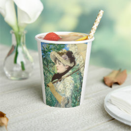 Jeanne (Frühjahr) Edouard Manet Pappbecher