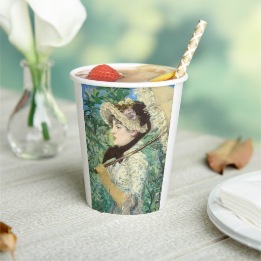 Jeanne (Frühjahr) Edouard Manet Pappbecher (In Situ)