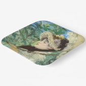 Jeanne (Frühjahr) Edouard Manet Pappteller (Gewinkelt)