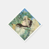 Jeanne (Frühjahr) Edouard Manet Serviette (Ecke)