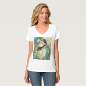 Jeanne (Frühjahr) Edouard Manet T-Shirt (Vorderseite Vollansicht)