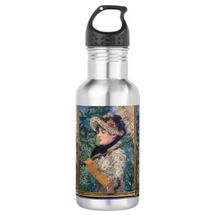 Jeanne (Frühling) von Édouard Manet Edelstahlflasche