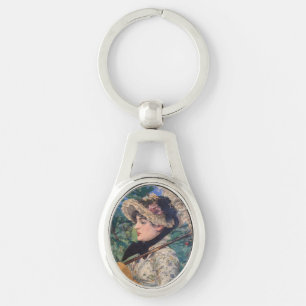 Jeanne (Frühling) von Édouard Manet Schlüsselanhänger