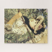 Jeanne, Frühling von Edourd Manet Puzzle (Horizontal)