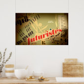 Jeanne: Futuristen Poster (Küche)