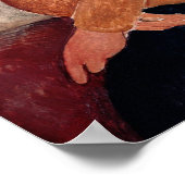 Jeanne Hebuterne in a Yellow Jumper, 1918-19 Poster (Ecke)