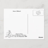 Jeanne Misbach Postkarte (Rückseite)