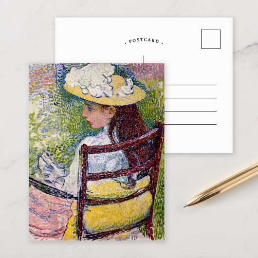 Jeanne Pissarro | Theo van Rysselberghe Postkarte