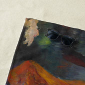 Jeanne Ruhige Lage in einem schönen mediterranen G Strandtuch (Beispiel)