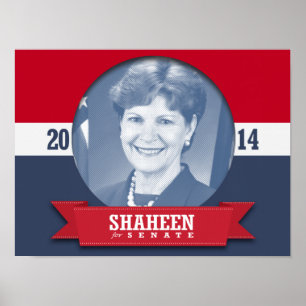 JEANNE SHAHEEN CAMPAIGN POSTER
