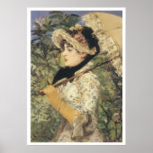 Jeanne: Spring, 1881 Edouard Manet Poster (Vorne)