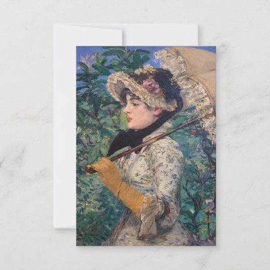 Jeanne (Spring) von Édouard Manet (Vorderseite)