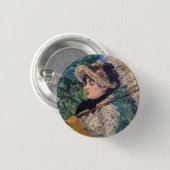 Jeanne (Spring) von Édouard Manet Button (Vorne & Hinten)