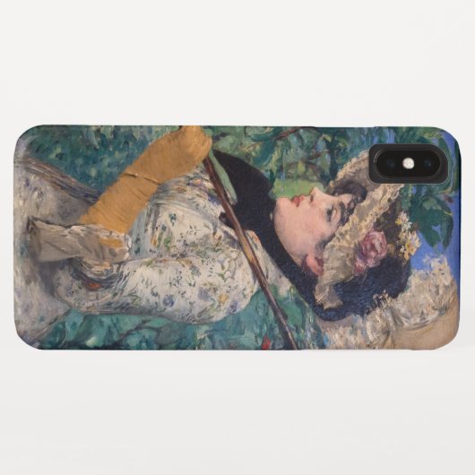 Jeanne (Spring) von Édouard Manet Case-Mate iPhone Hülle (Rückseite (Horizontal))