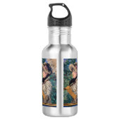 Jeanne (Spring) von Édouard Manet Edelstahlflasche (Rückseite)