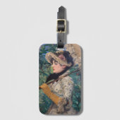 Jeanne (Spring) von Édouard Manet Gepäckanhänger (Vorderseite Vertikal)