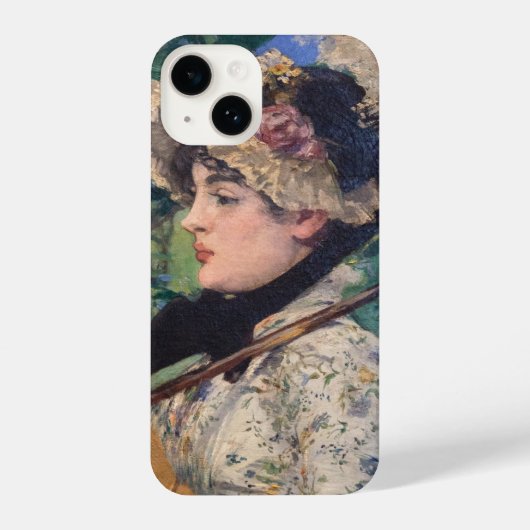 Jeanne (Spring) von Édouard Manet iPhone Hülle (Rückseite)