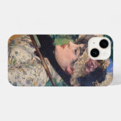 Jeanne (Spring) von Édouard Manet iPhone Hülle (Rückseite (Horizontal))