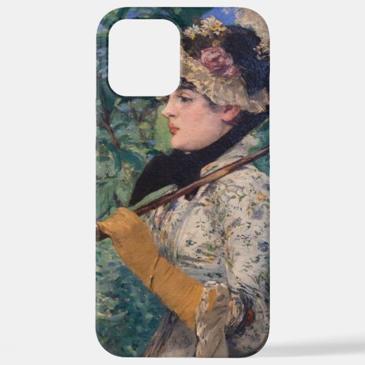 Jeanne (Spring) von Édouard Manet iPhone Hülle (Rückseite)