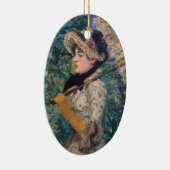 Jeanne (Spring) von Édouard Manet Keramik Ornament (Rechts)