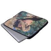 Jeanne (Spring) von Édouard Manet Laptopschutzhülle (Vorne Knopf)