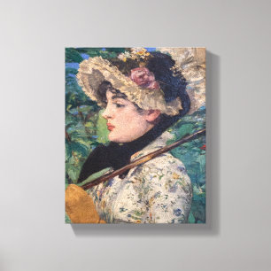 Jeanne (Spring) von Édouard Manet Leinwanddruck