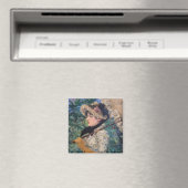 Jeanne (Spring) von Édouard Manet Magnet (In Situ (Geschirrspüler))