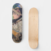 Jeanne (Spring) von Édouard Manet Skateboard (Vorderseite)