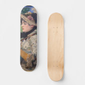 Jeanne (Spring) von Édouard Manet Skateboard (Vorderseite)
