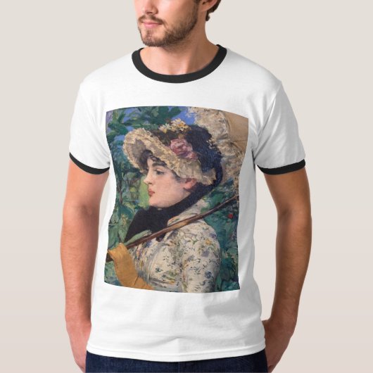 Jeanne (Spring) von Édouard Manet T-Shirt (Vorderseite)