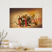 Jeanne: Typo 1919 Poster (Küche)
