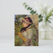 Jeanne von Edouard Manet Postkarte (Stehend Vorderseite)