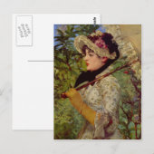 Jeanne von Edouard Manet Postkarte (Vorne/Hinten)