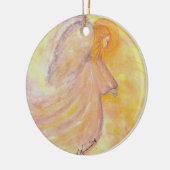 Jeannes Engel Keramikornament (Links)