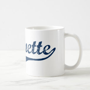Jeannette Pennsylvania klassischer Entwurf Kaffeetasse
