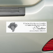 Jeannette Rankin ekliger Autoaufkleber (Auf Auto)