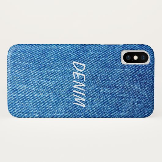 Jeans Case-Mate iPhone Hülle (Rückseite (Horizontal))