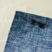 Jeans Cotton Texture Strandtuch (Beispiel)